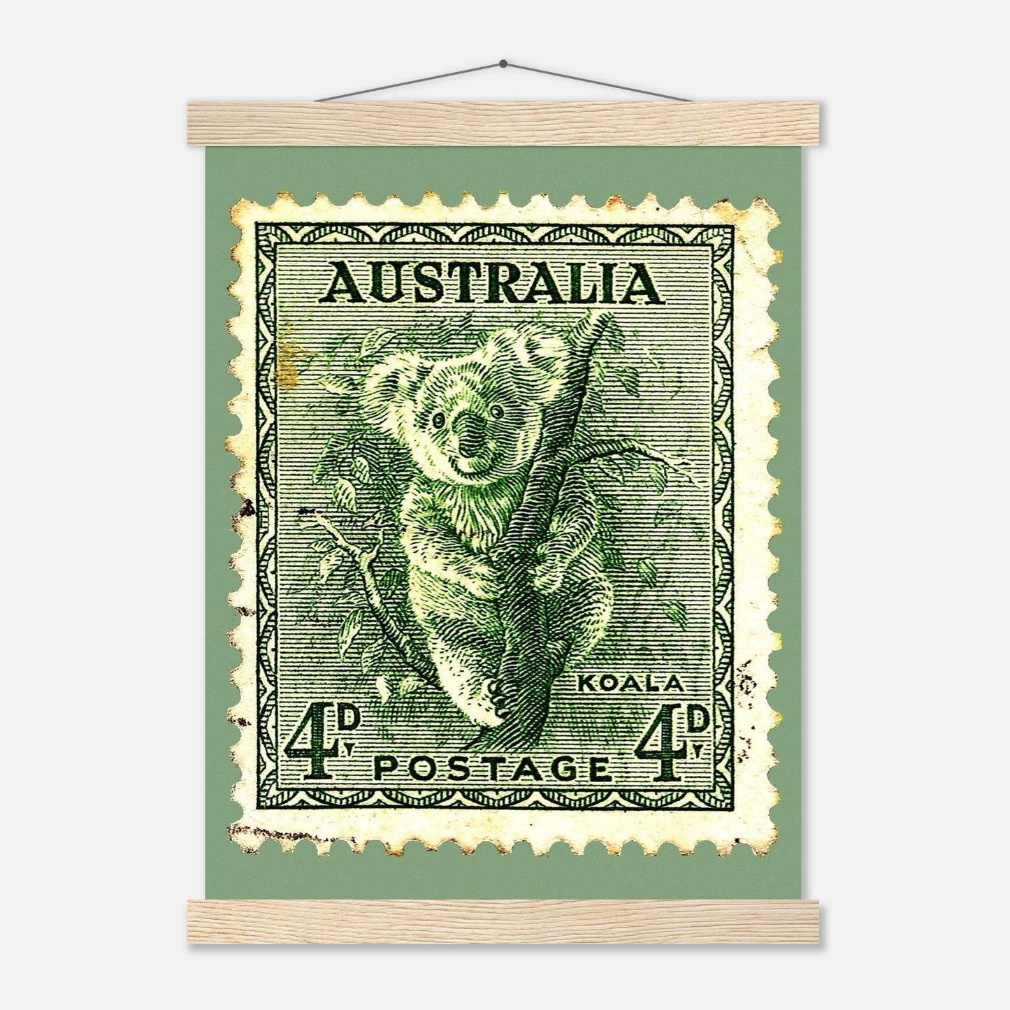 Koala Australia 1940 Poster Print Material