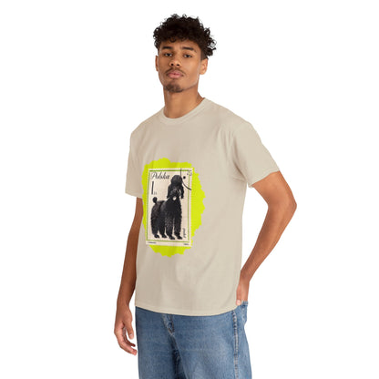 Poodle Stampart Cotton Tee T-Shirt