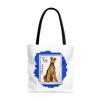 Terrier Stampart Tote Bag Large Bags