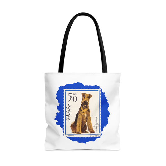 Terrier Stampart Tote Bag Large Bags