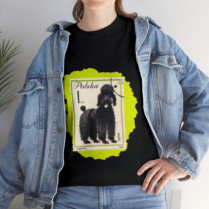 Poodle Stampart Cotton Tee T-Shirt