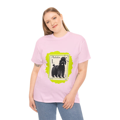 Poodle Stampart Cotton Tee T-Shirt