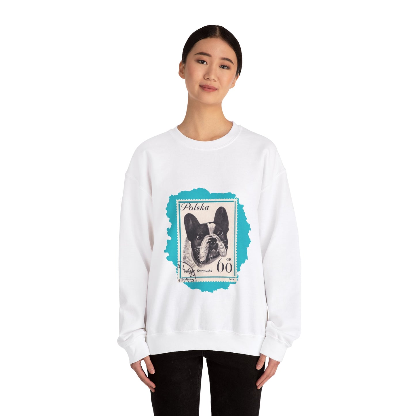 French Bulldog Unisex Crewneck Sweatshirt