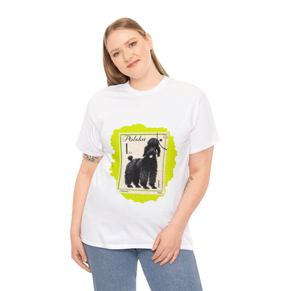 Poodle Stampart Cotton Tee T-Shirt