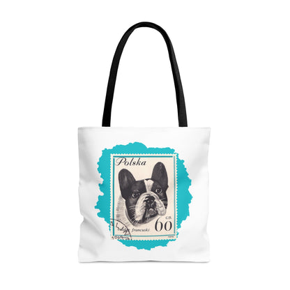 Buldog Stampart White Tote Bag Large Bags