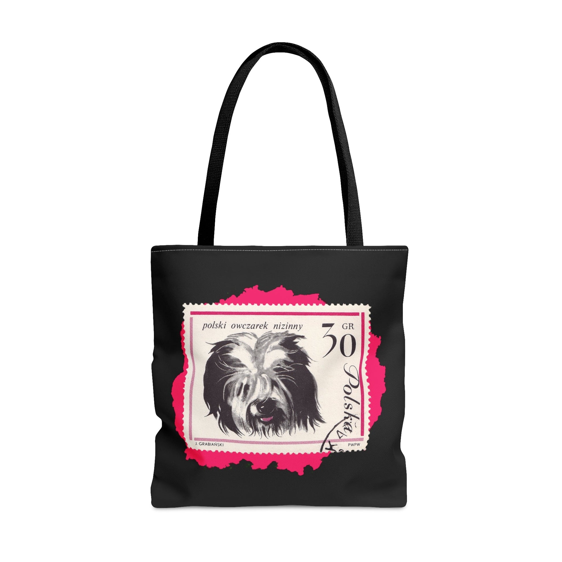 Sheepdog Stampart Tote Bag Large Bags