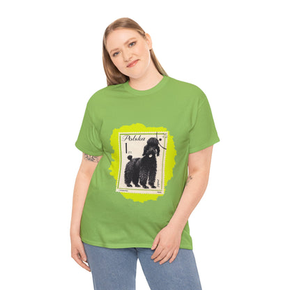 Poodle Stampart Cotton Tee T-Shirt