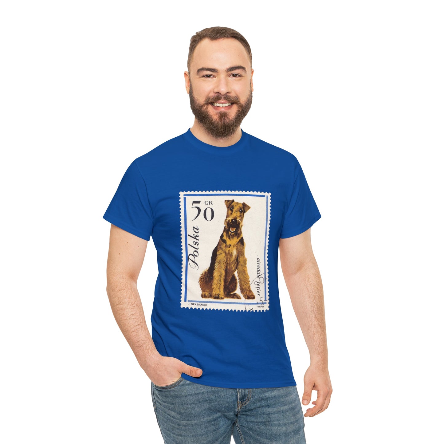 Terrier Stampart Cotton Tee T-Shirt