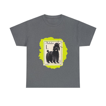 Poodle Stampart Cotton Tee Graphite Heather / S T-Shirt