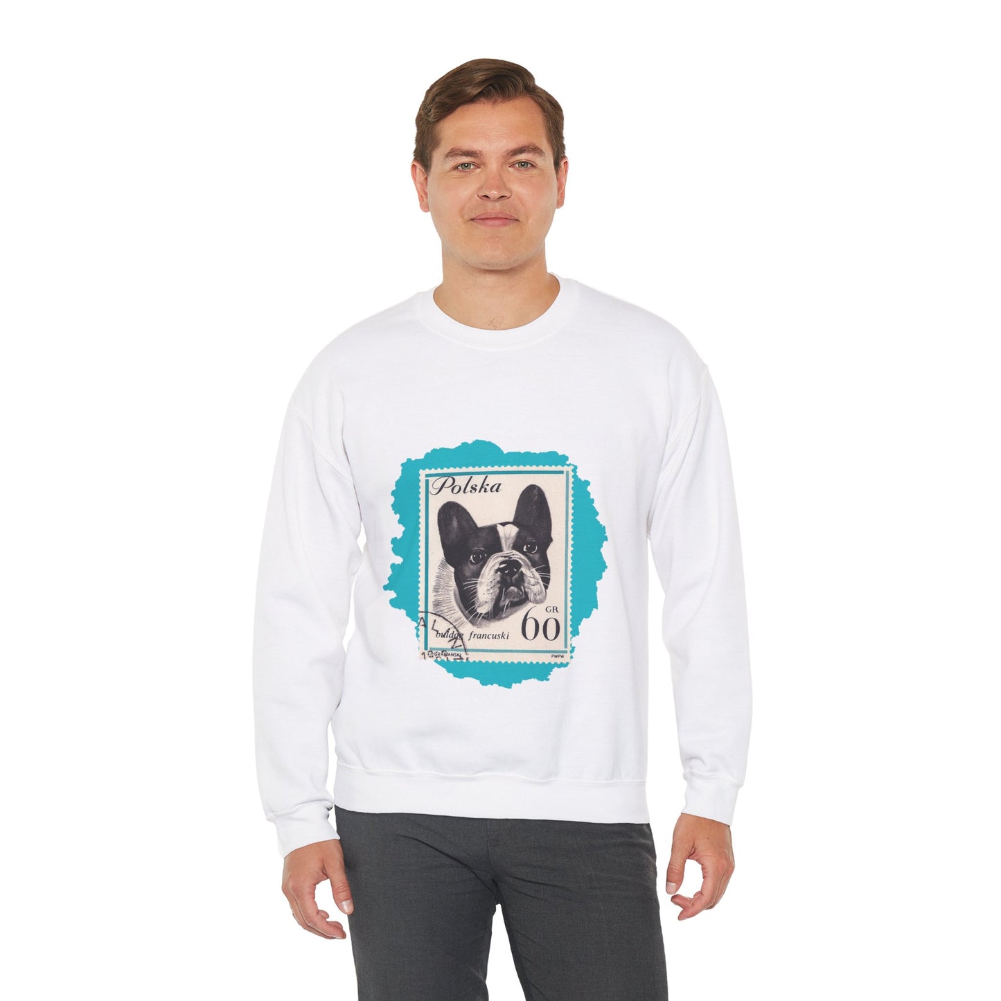 French Bulldog Unisex Crewneck Sweatshirt