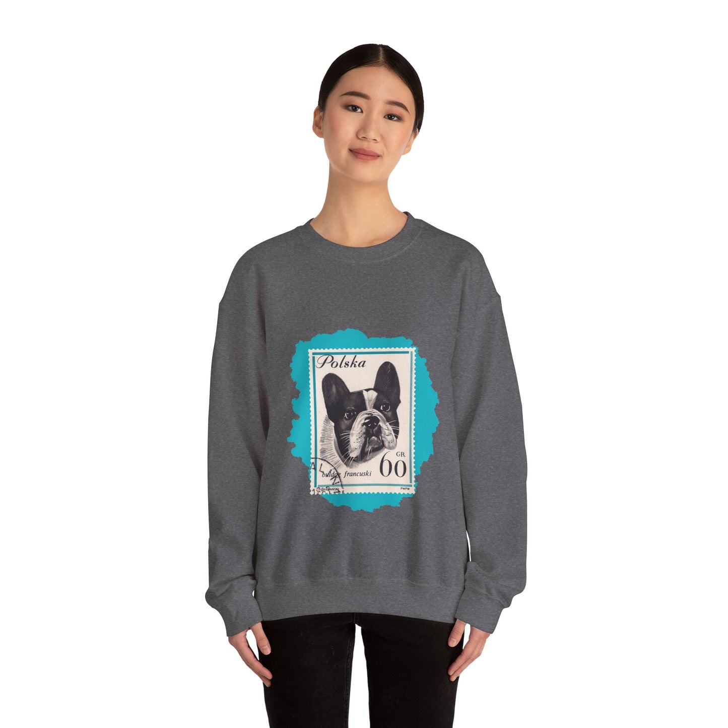 French Bulldog Unisex Crewneck Sweatshirt