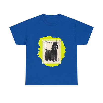 Poodle Stampart Cotton Tee Royal / S T-Shirt