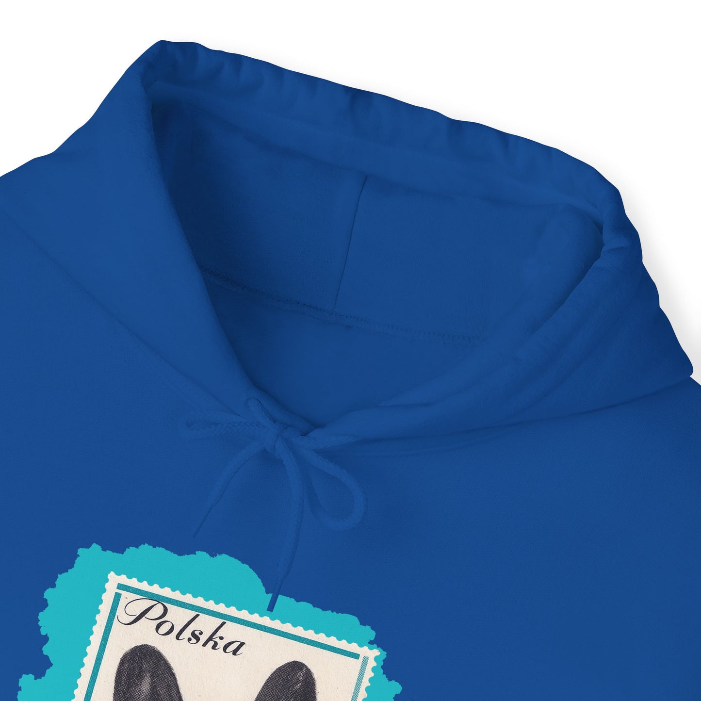 Bulldog Hoodie Blue StampArt Sweatshirt