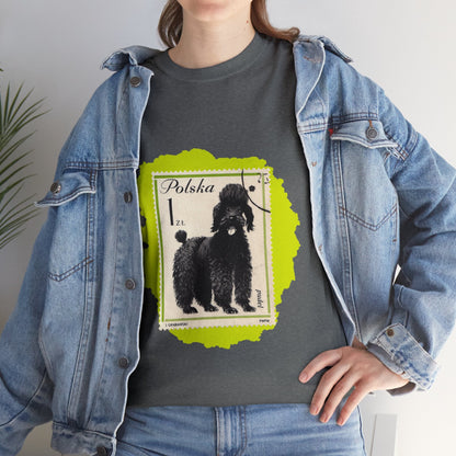 Poodle Stampart Cotton Tee T-Shirt