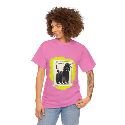 Poodle Stampart Cotton Tee T-Shirt