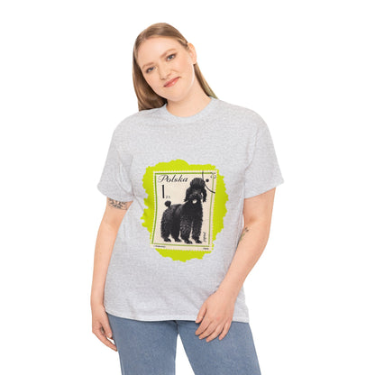 Poodle Stampart Cotton Tee T-Shirt