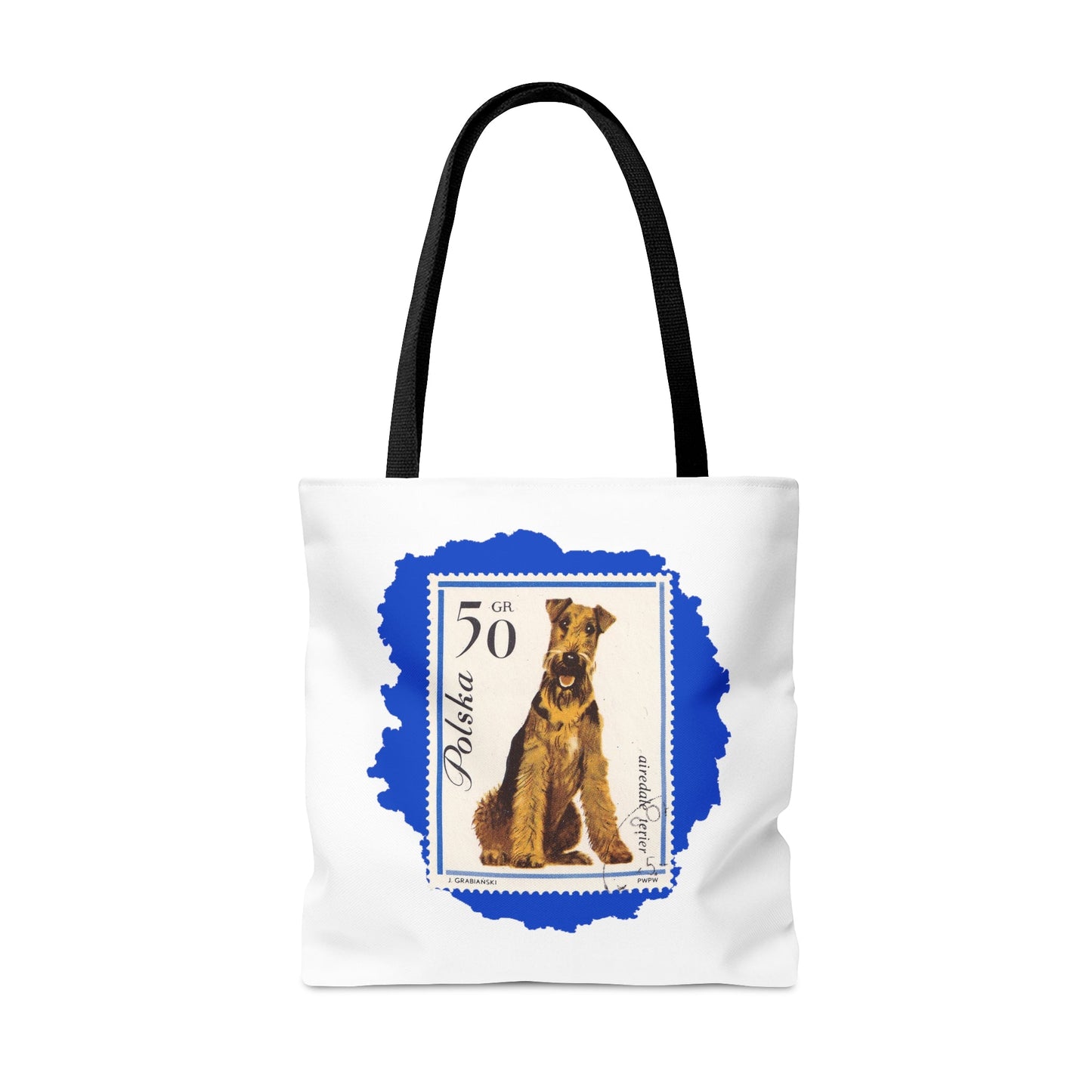 Terrier Stampart Tote Bag Bags