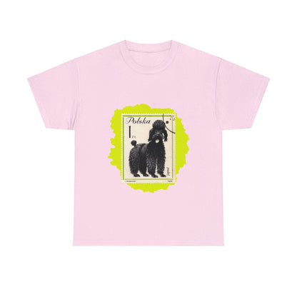 Poodle Stampart Cotton Tee Light Pink / Xl T-Shirt