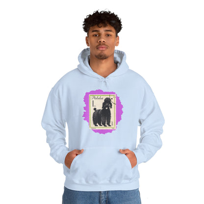 Poodle Hoodie Pink StampArt Sweatshirt