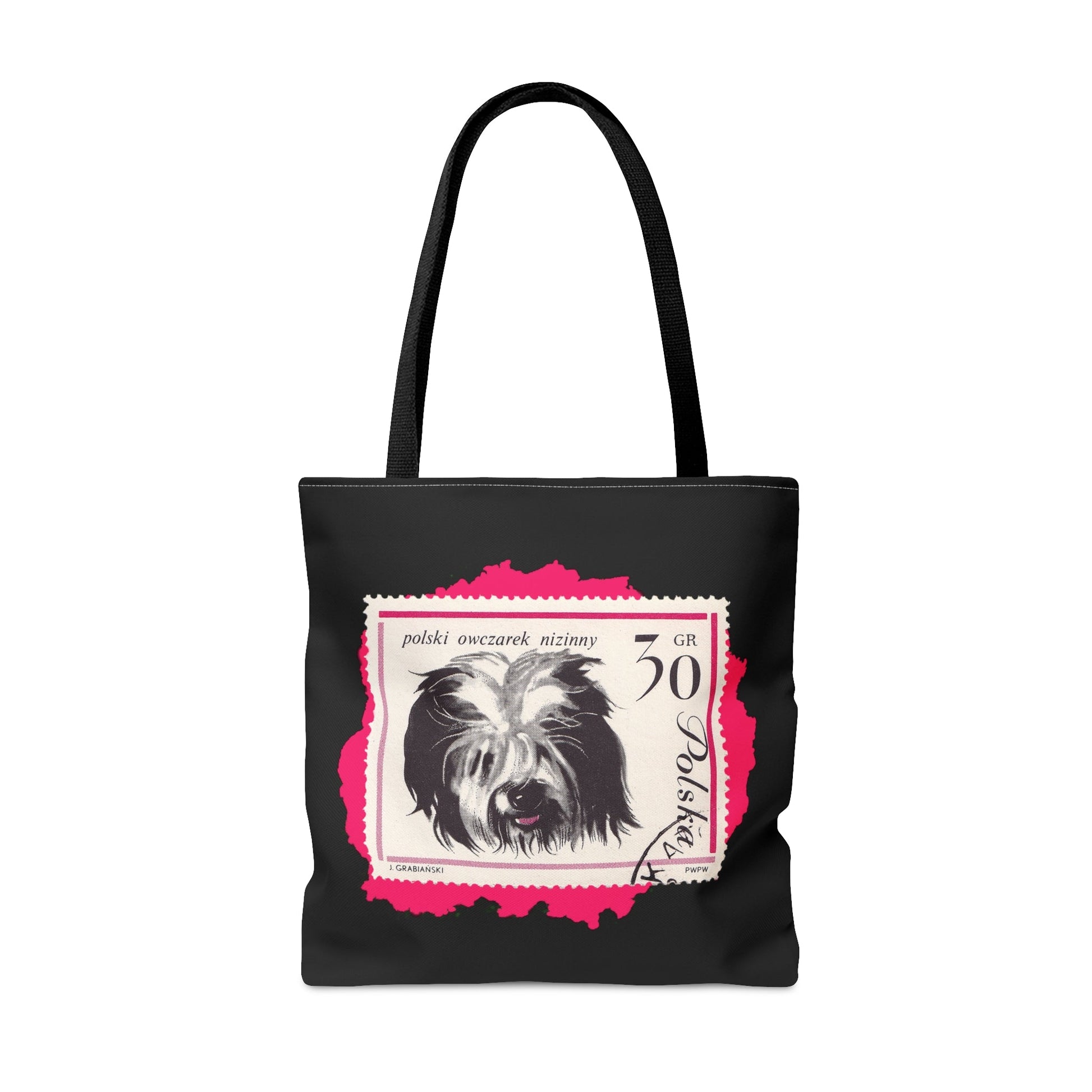 Sheepdog Stampart Tote Bag Bags