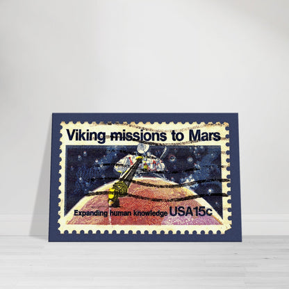 Viking Mission To Mars 1978 Canvas Print Material