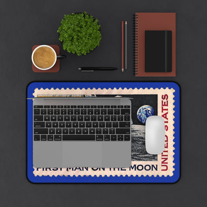 First Man On The Moon 1969 Mousepad Home Decor