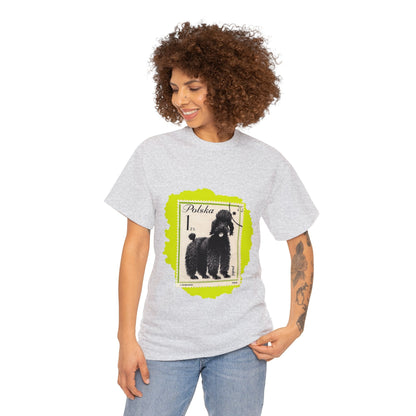 Poodle Stampart Cotton Tee T-Shirt