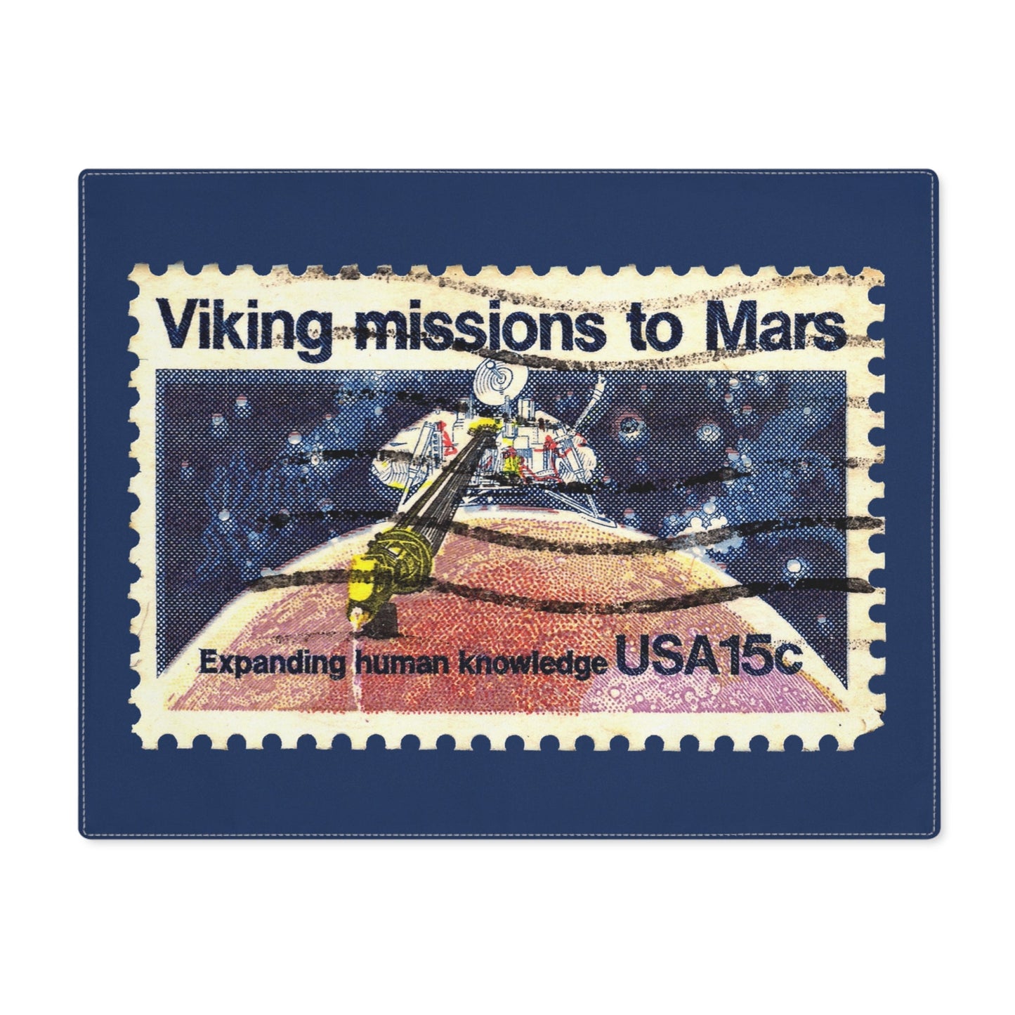 Mission To Mars 1978 Placemat 18 × 14 Home Decor