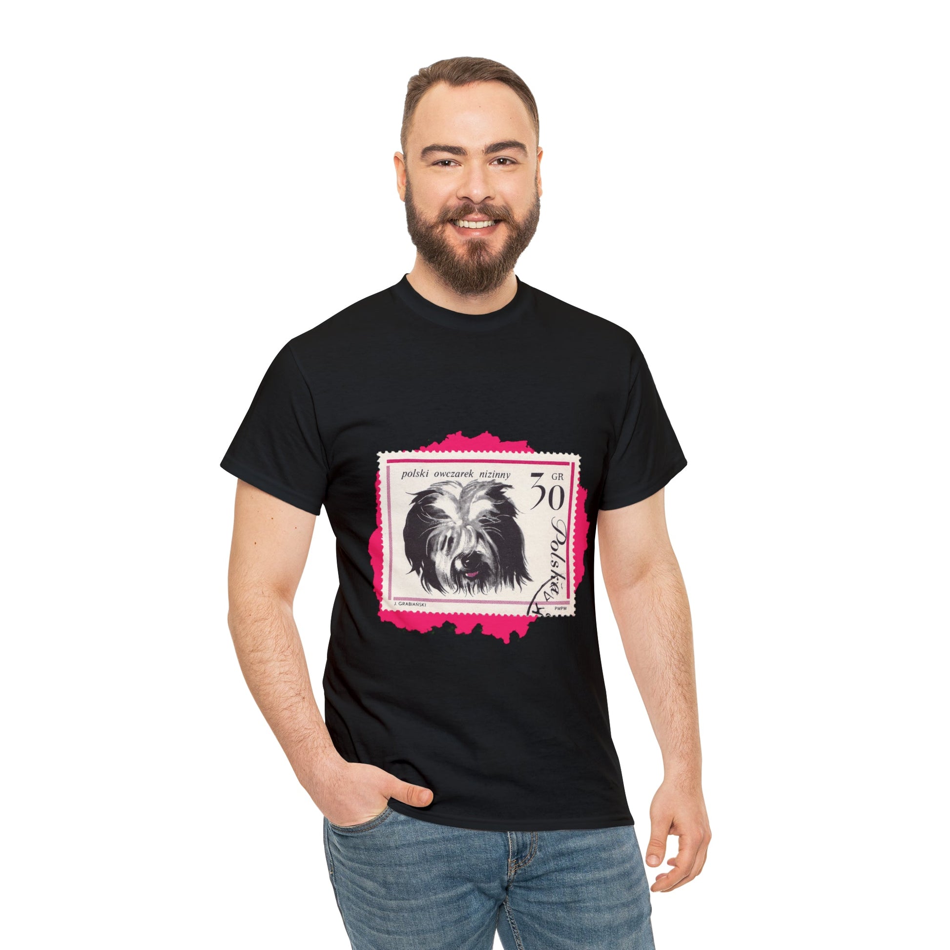 Sheepdog Stampart Cotton Tee T-Shirt