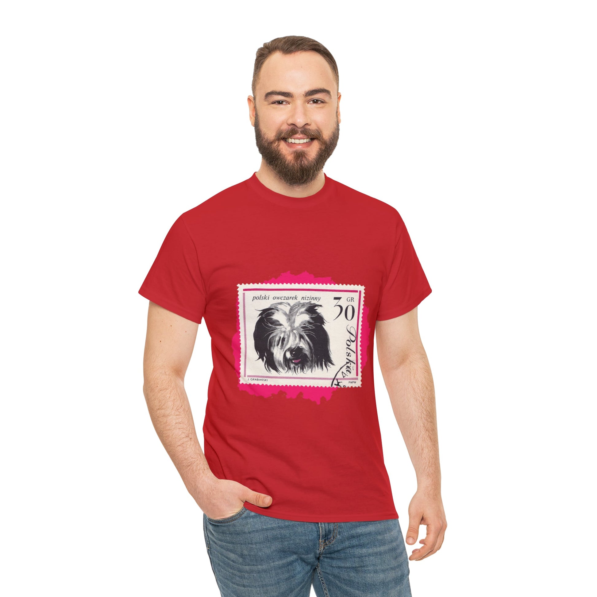 Sheepdog Stampart Cotton Tee T-Shirt