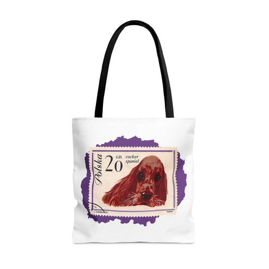 Cocker Spaniel Stampart Tote Bag Large Bags