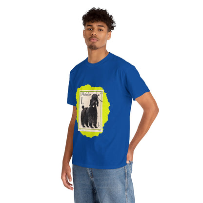 Poodle Stampart Cotton Tee T-Shirt