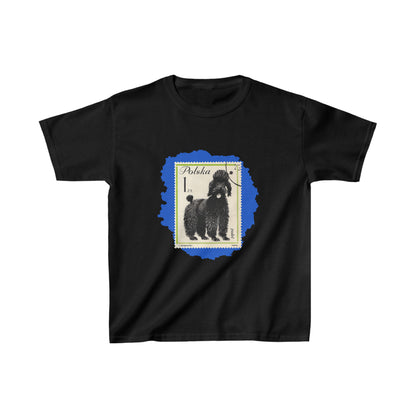 Blue Poodle Kids Cotton Tee