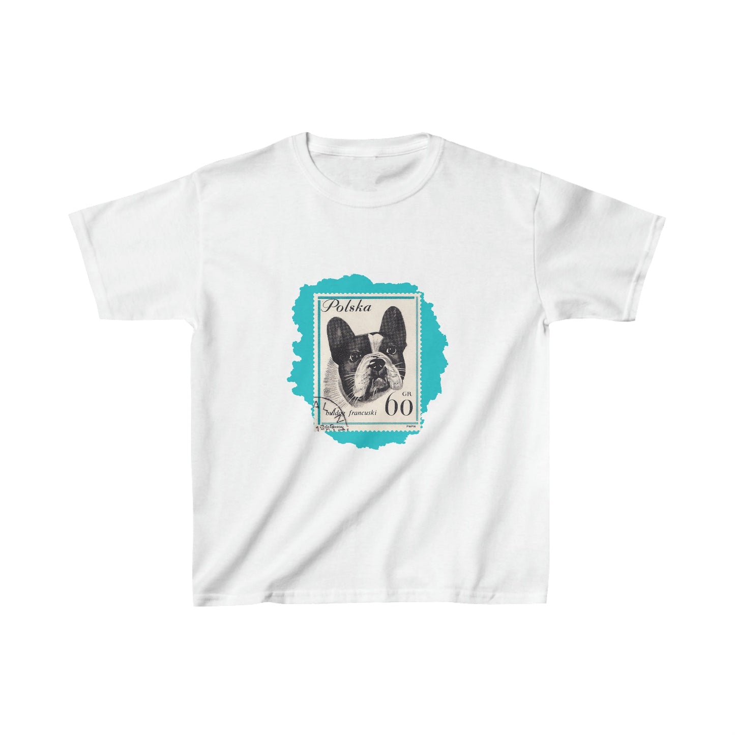 French Bulldog Kids Tee Xs / White Clothes