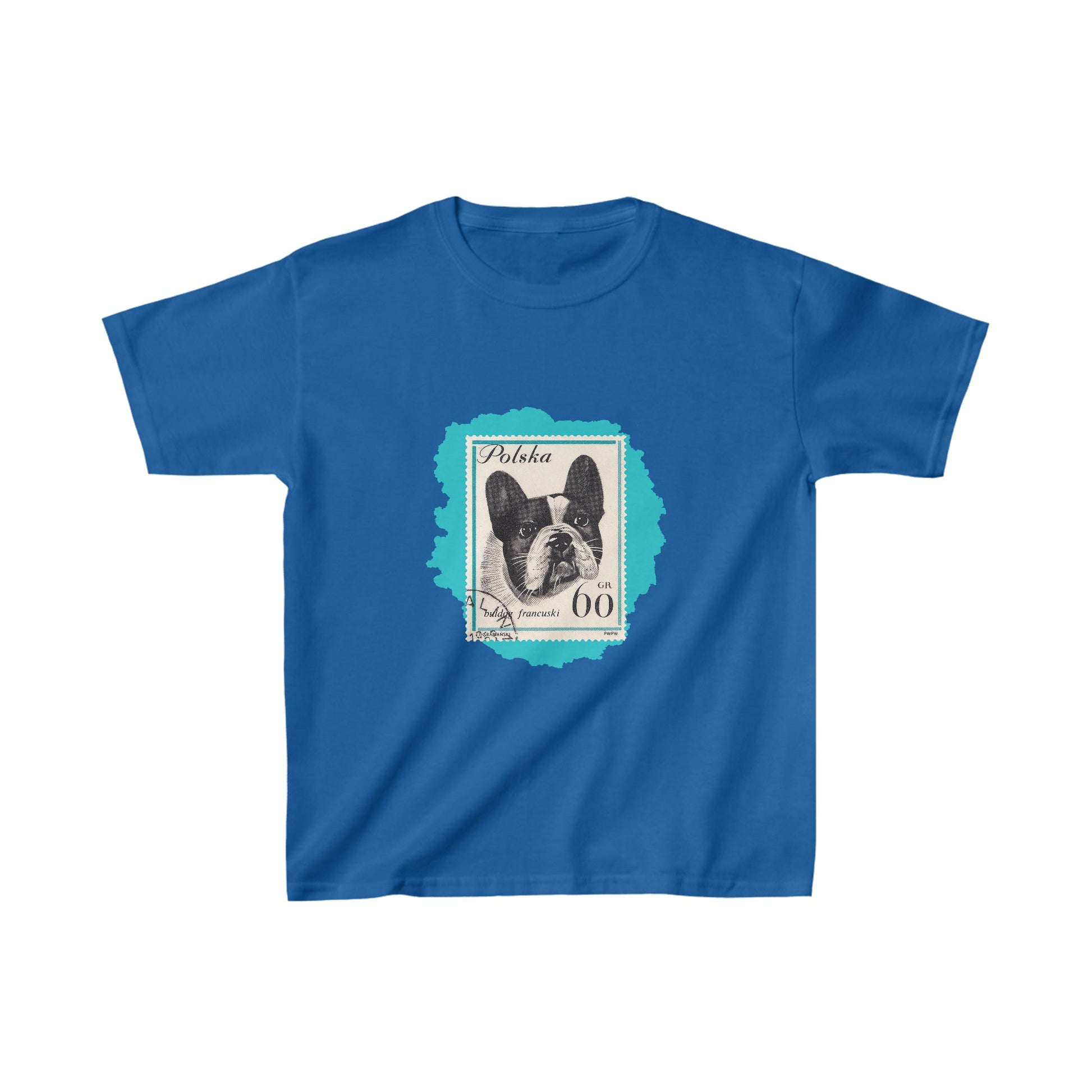 French Bulldog Kids Tee Xs / Royal Clothes