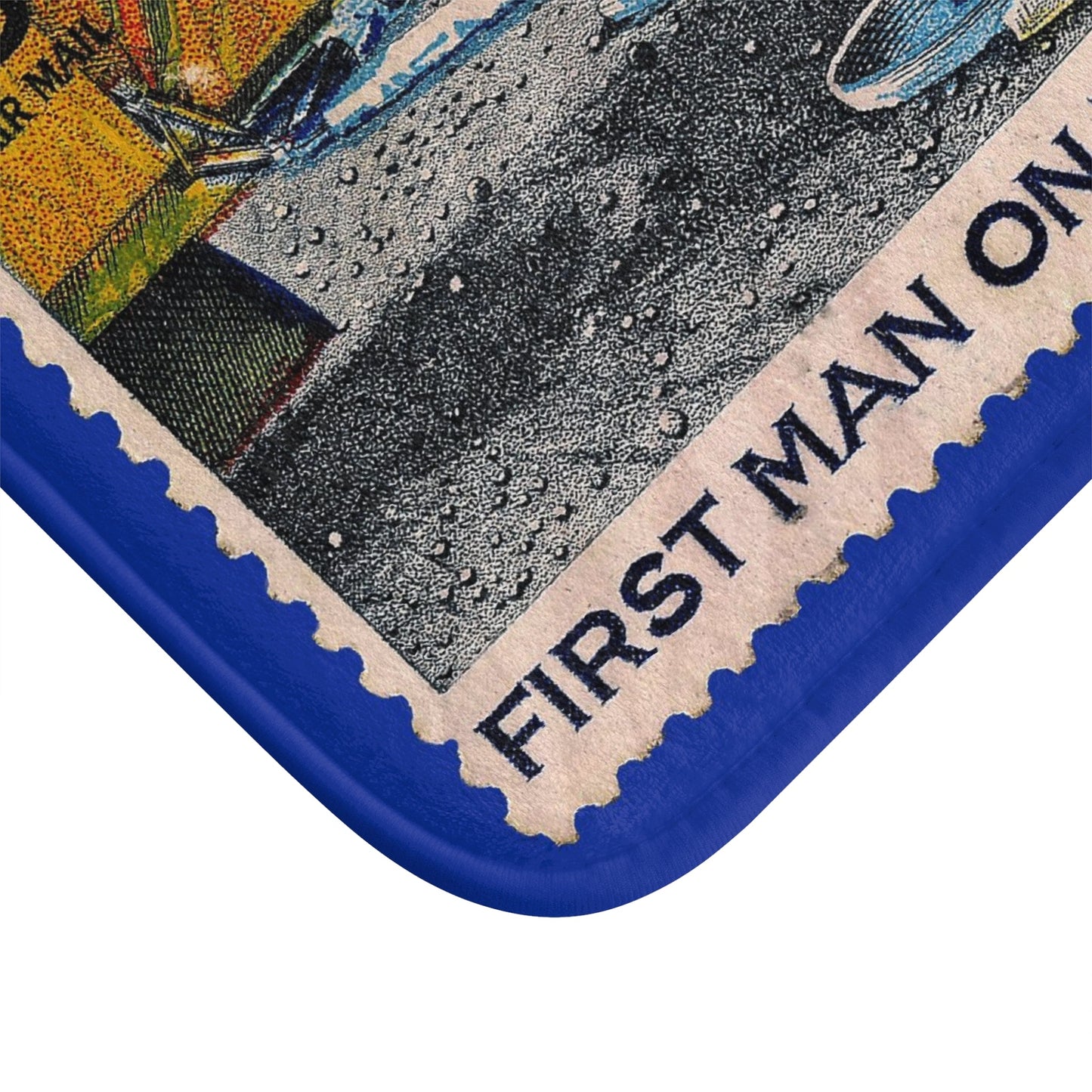 First Man On The Moon 1969 Bath Mat Home Decor