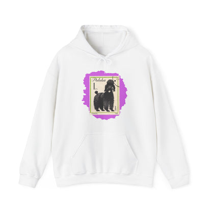 Poodle Hoodie Pink StampArt Sweatshirt