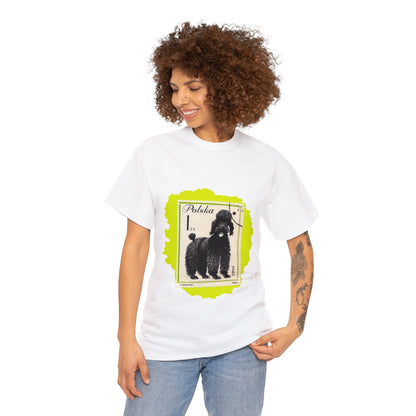 Poodle Stampart Cotton Tee T-Shirt