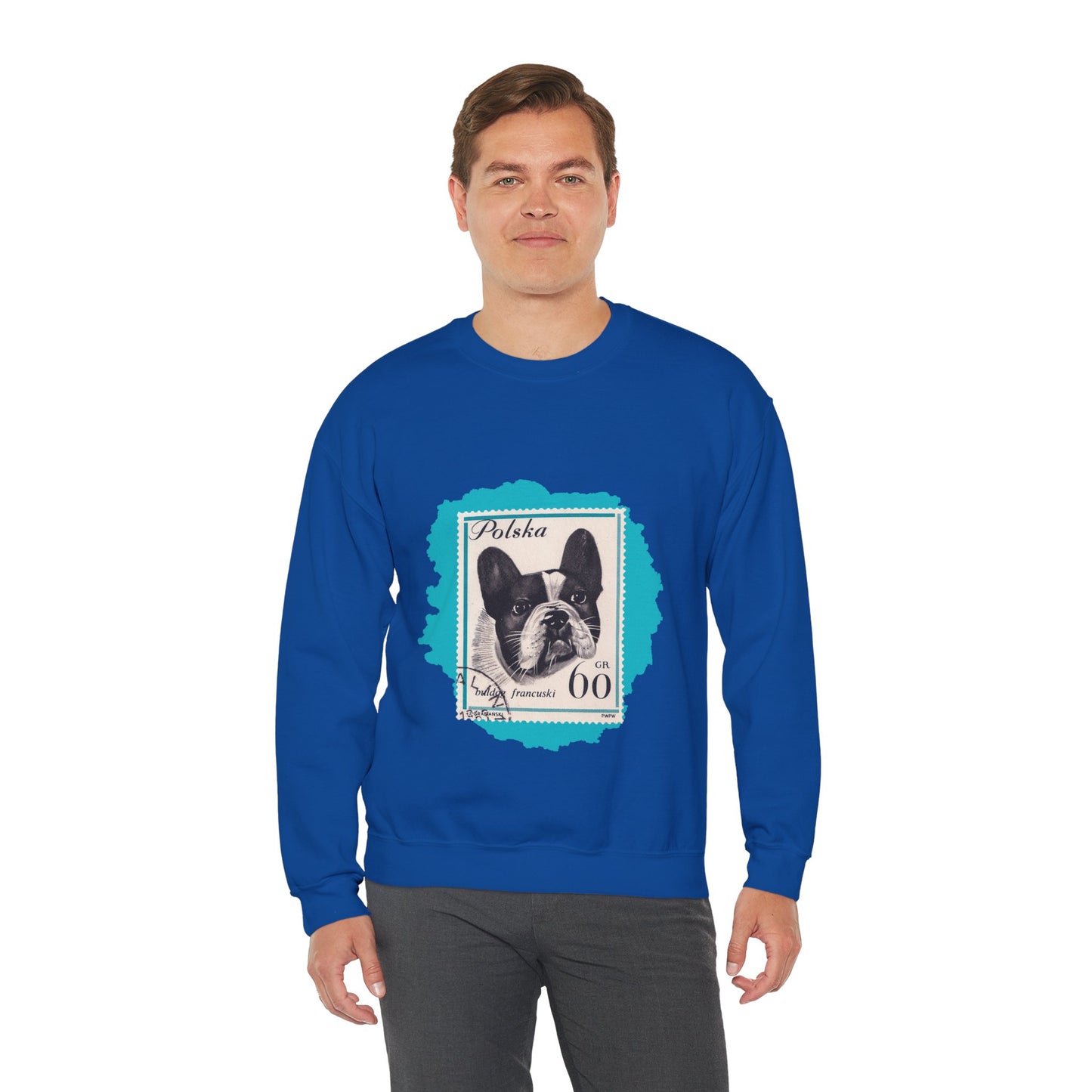 French Bulldog Unisex Crewneck Sweatshirt