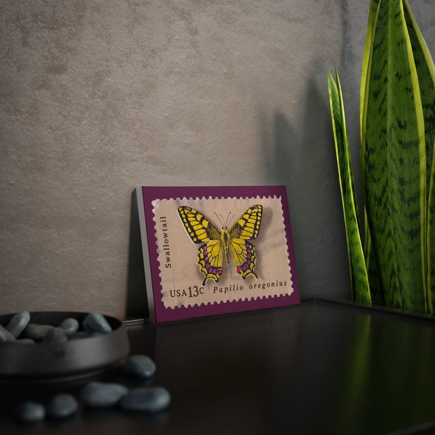 Butterfly Canvas Photo Tile