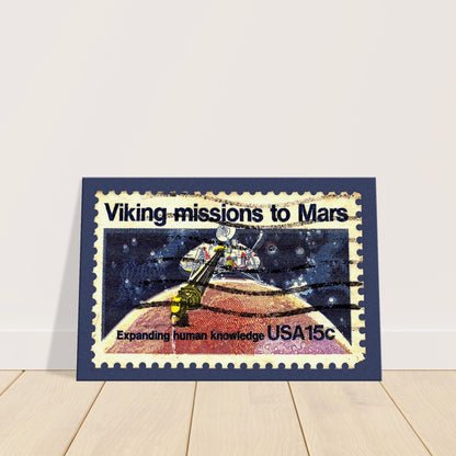 Viking Mission To Mars 1978 Canvas Print Material