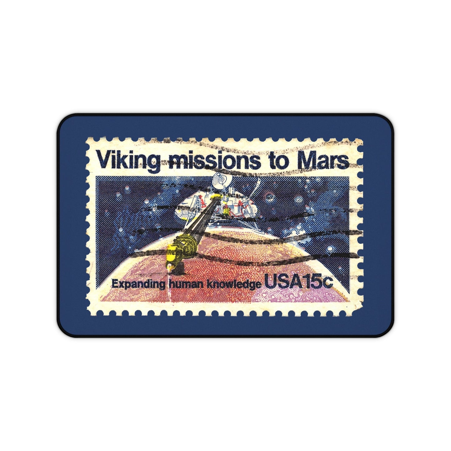 Viking Mission To Mars Us 1978 Mousepad Home Decor