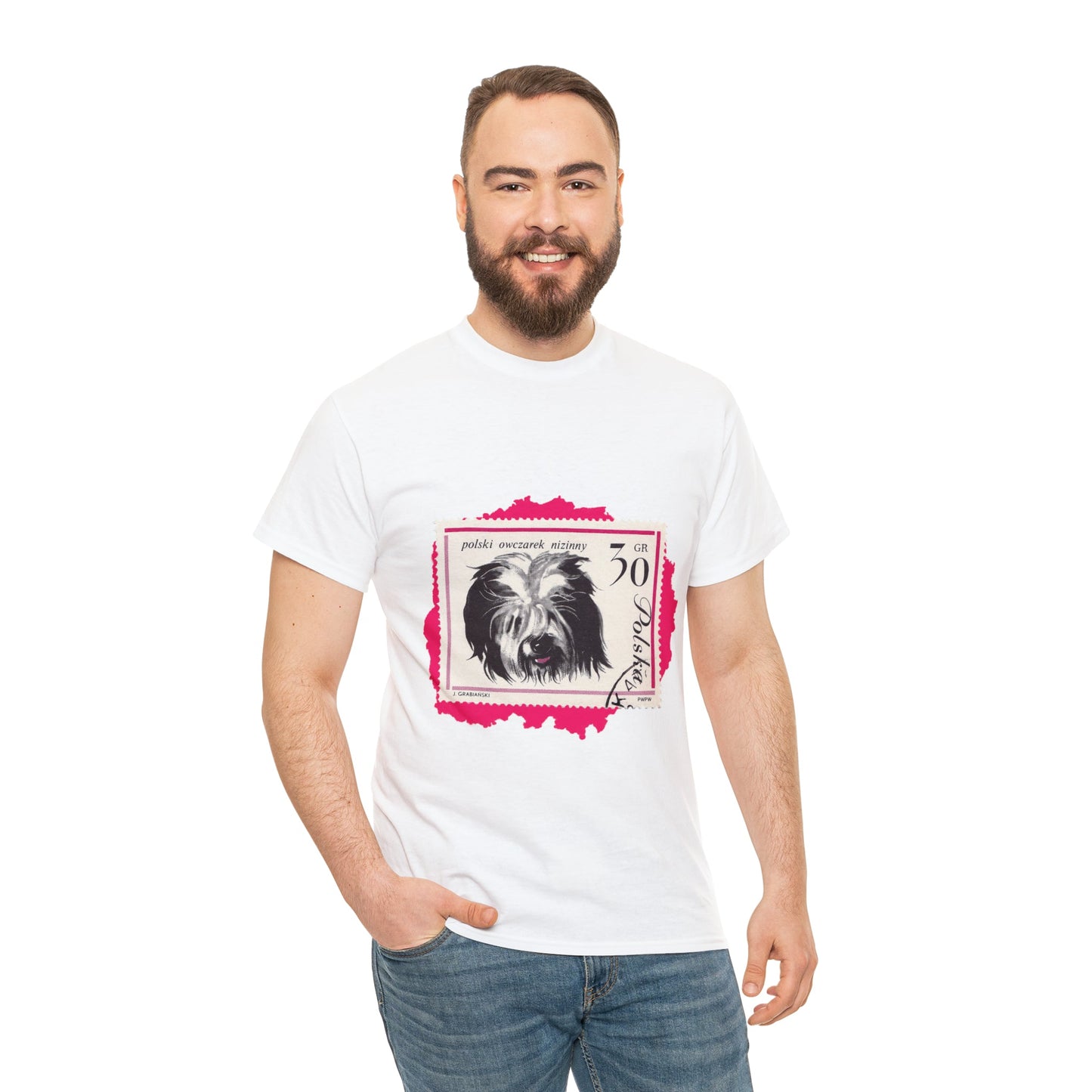 Sheepdog Stampart Cotton Tee T-Shirt