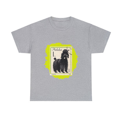 Poodle Stampart Cotton Tee T-Shirt