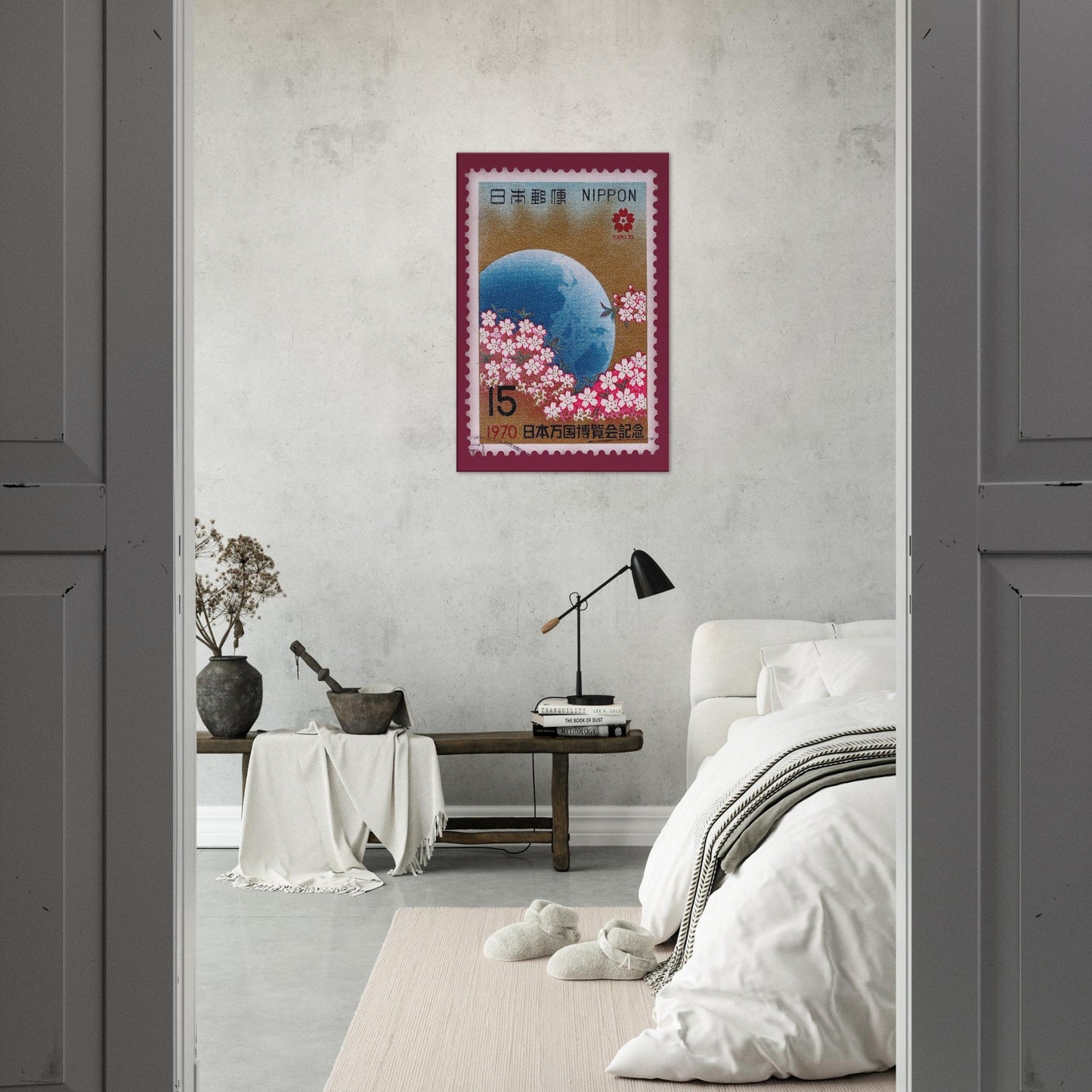 Cherry Blossom 1970 Japan Canvas Print Material