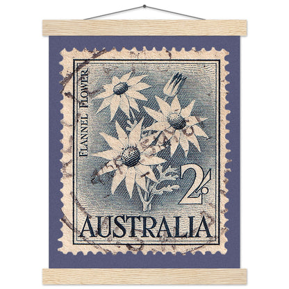 Flannel Plant Australia 1960 Poster Print Material